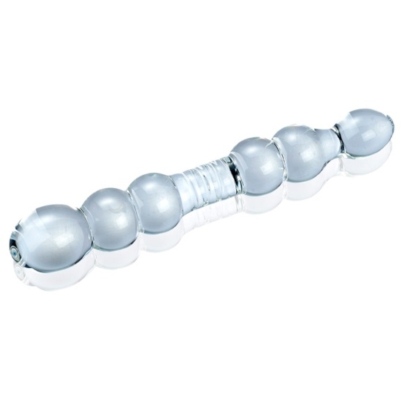 SexShop - Szklane podwójne dildo Max Passion - Glass Dildo