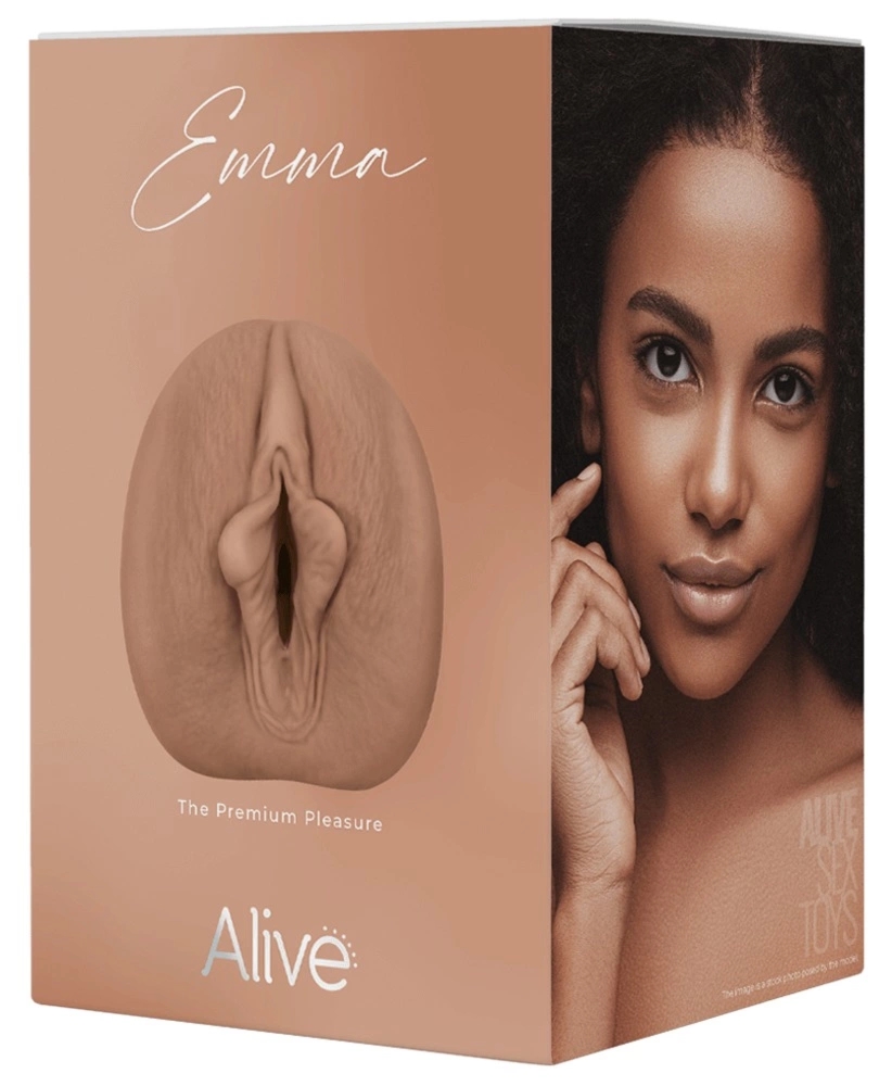 Alive Emma model ręczny, anatomiczna struktura, miękki TPE, 14,8 cm, otwarta konstrukcja