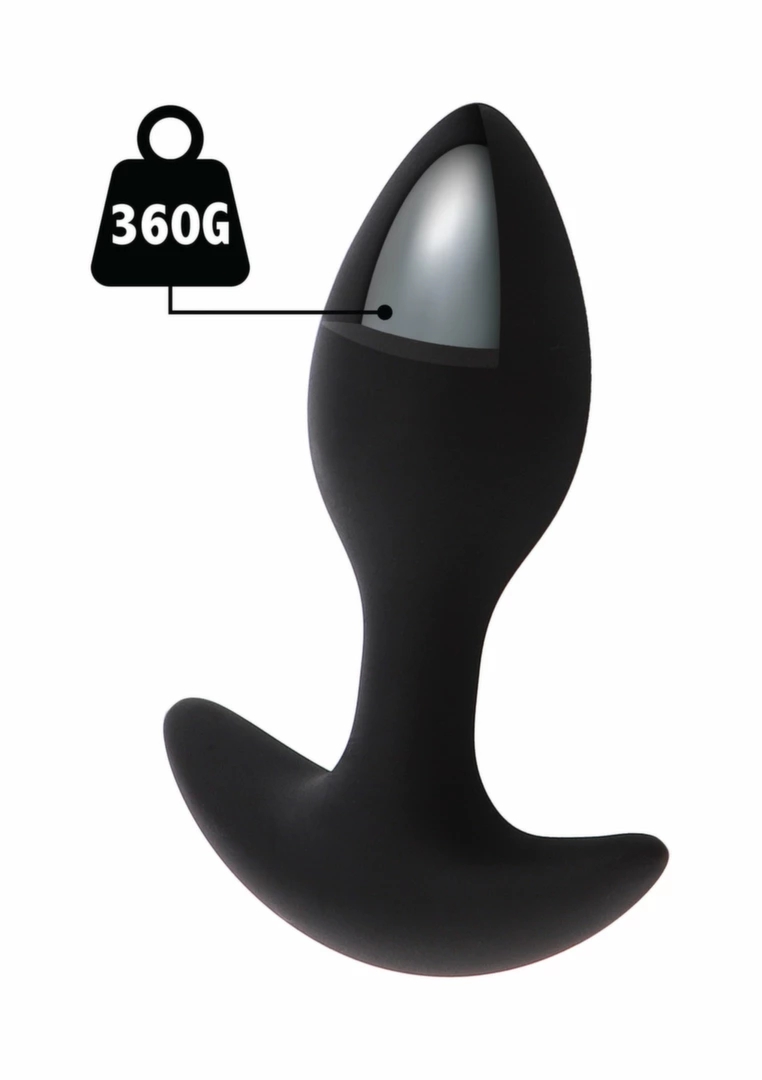 Extreme by Hidden Desire Weighted Anal Plug 360g – silikonowy z obciążeniem, anatomiczny kształt
