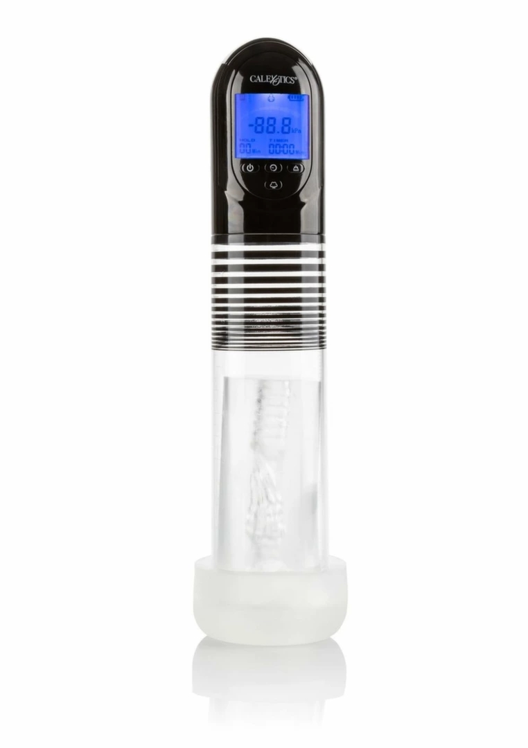 CalExotics Optimum Series Advanced Automatic Smart Pump maszyna intymna z LED, automatyczna
