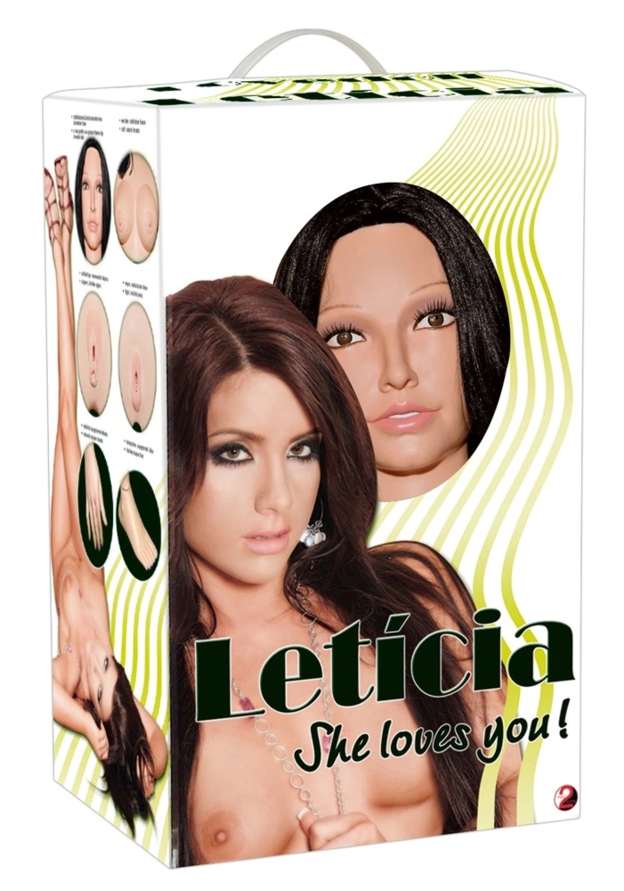 You2Toys Leticia - zaawansowana lalka pneumatyczna z systemem wibracji i wyjmowanym wkładem
