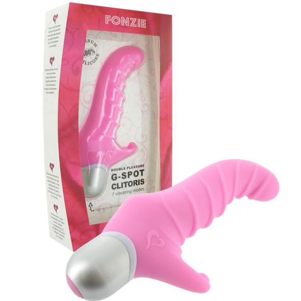 SexShop - FeelzToys - Wibrator Fonzie (7 Funkcji) - Różowy - online