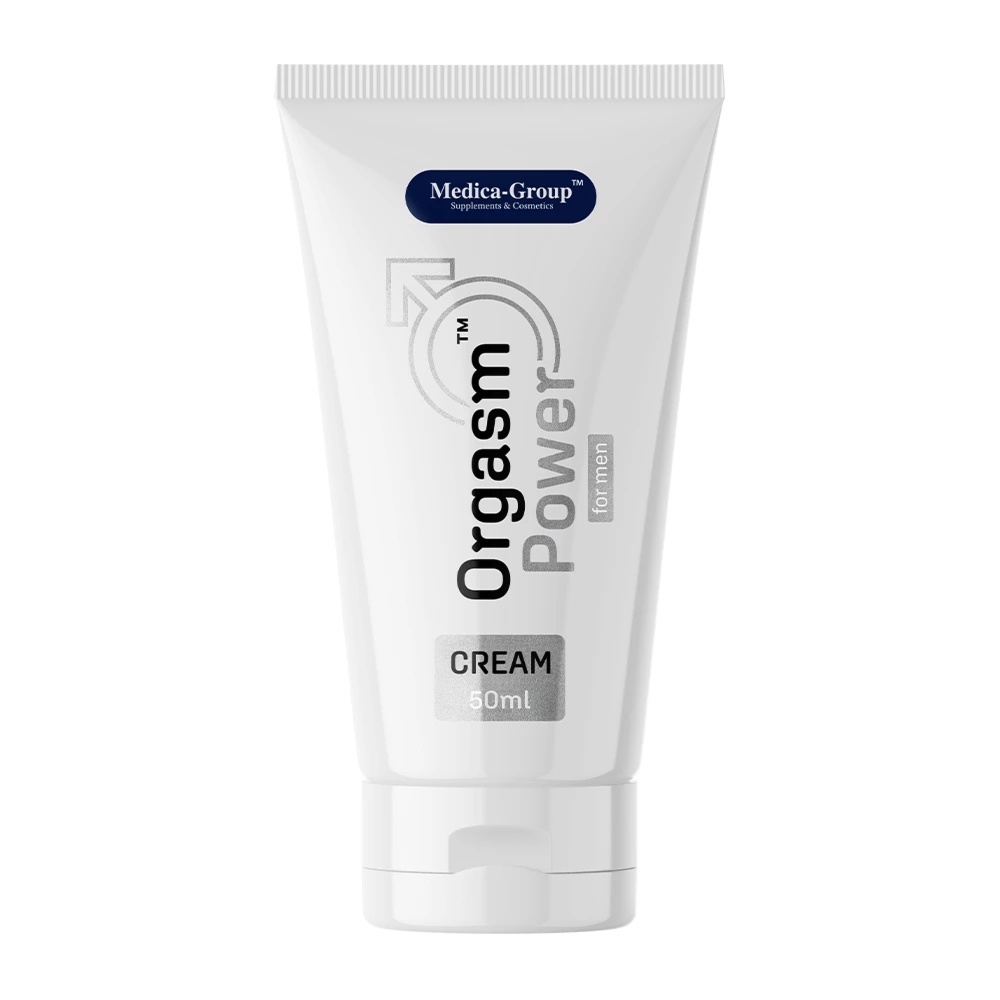Orgasm Power For Men Cream 50ml – Krem pielęgnacyjny do stref intymnych, kofeina, arnika, aloes