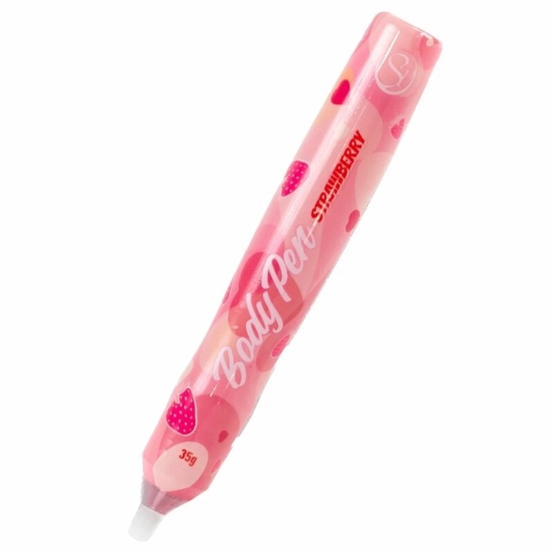 Secret Play Body Pen Truskawka – jadalny pisak do ciała, precyzyjna aplikacja, 35 ml