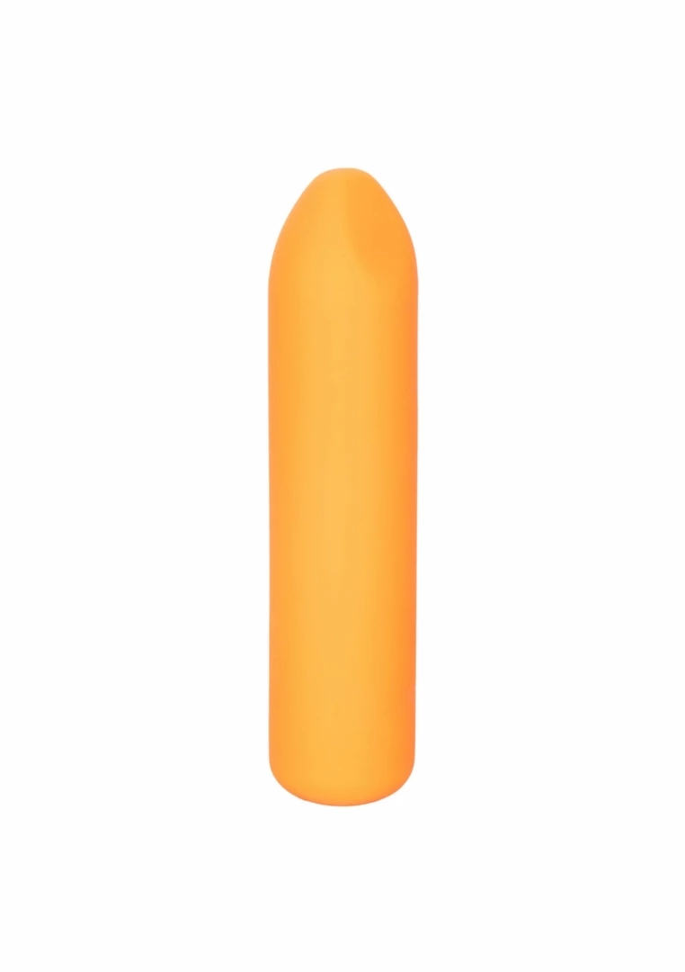 CalExotics Kyst Fling mini masażer silikonowy 10 trybów, kompaktowy, USB, fioletowy