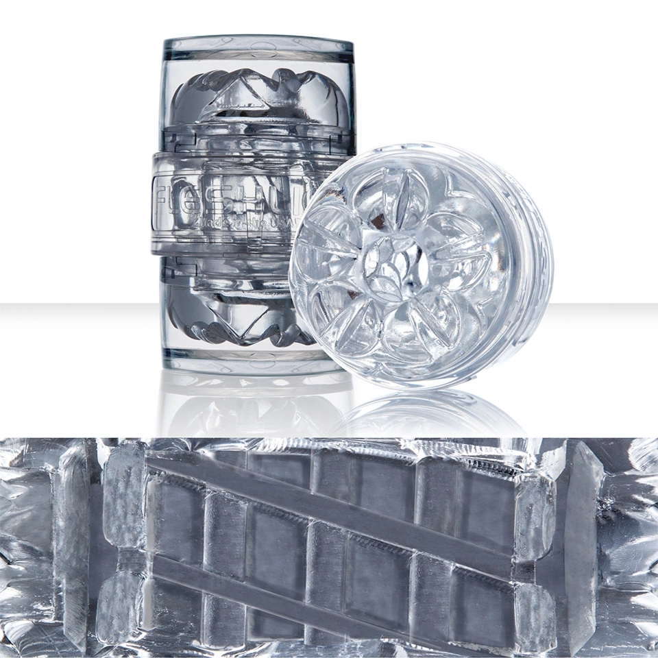 Fleshlight Quickshot Vantage kompaktowa maszyna intymna, transparentna, otwarty system