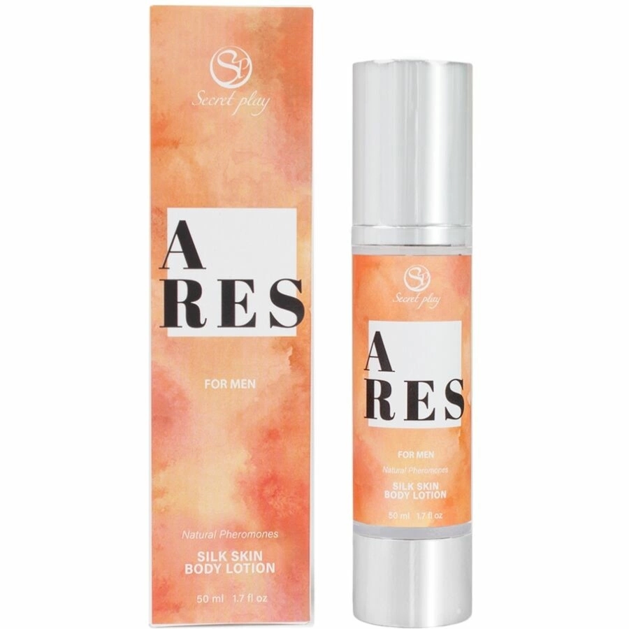 Secret Play Ares Silky Balsam do Skóry dla Mężczyzn 50ml Czarna Orchidea, Wanilia