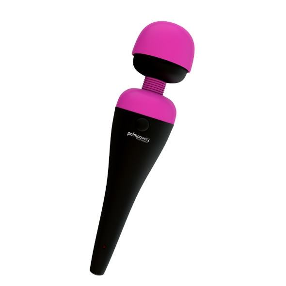 SexShop - Masażer ładowany z silnym akumulatorem - PalmPower Recharge Wand Massager - online