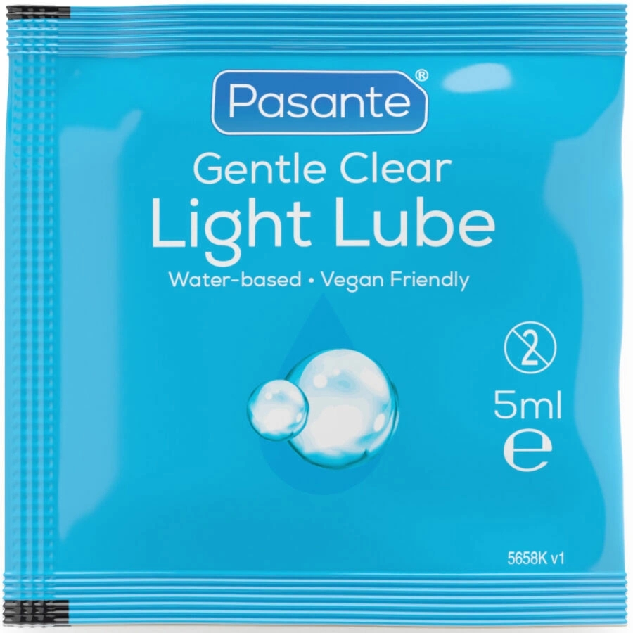 Pasante Light żel intymny wodny 5 ml – lekka formuła, bezzapachowy, saszetka jednorazowa