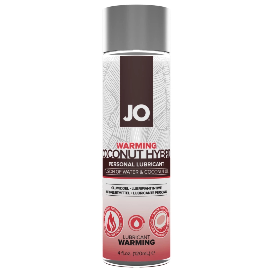 System JO Coconut Hybrid Warming 120ml kremowy żel rozgrzewający, hybrydowa formuła