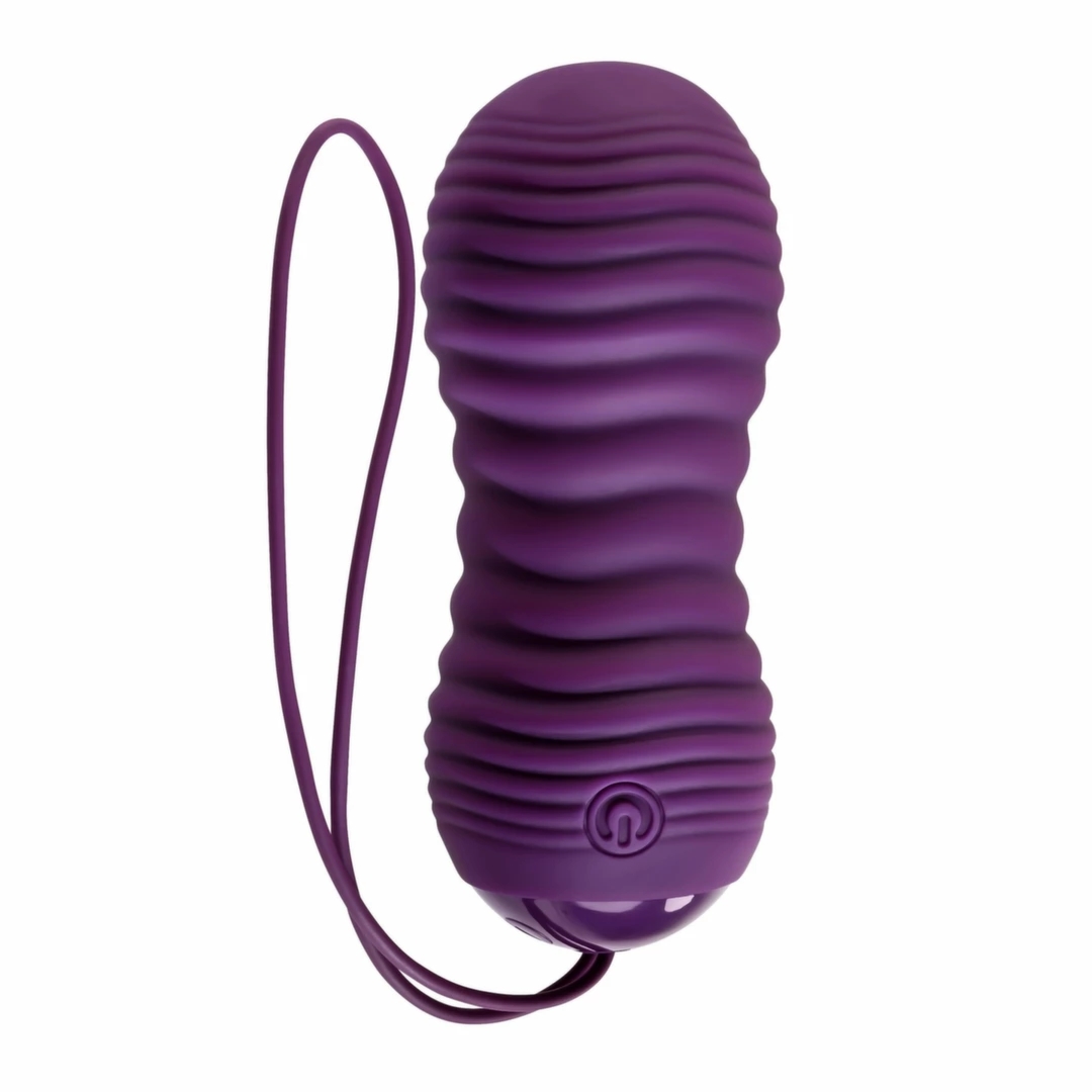 Evolved Eager Egg – bezprzewodowe jajko wibrujące, fioletowe, 7 trybów, pilot, wodoodporne