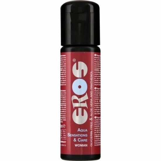EROS Aqua Sensations Care żel pielęgnacyjny dla kobiet 100ml – aloes, pantenol, bez gliceryny