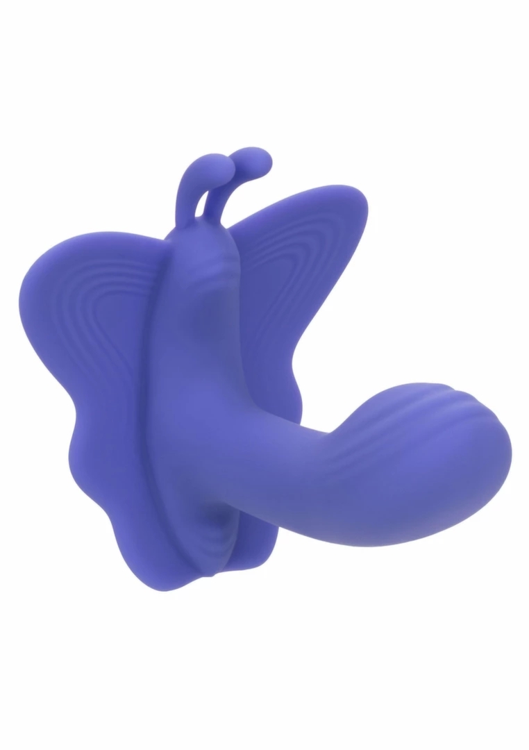CalExotics Connect Venus Butterfly silikonowy model z aplikacją, 2 silniki, 9 trybów, fioletowy