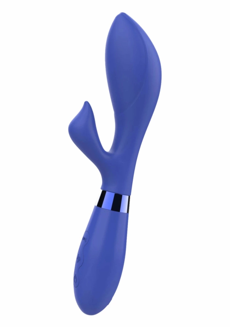 TOYJOY Grove Parade Vibrator – silikonowy model z podwójnym systemem wibracji, 7 trybów, fioletowy