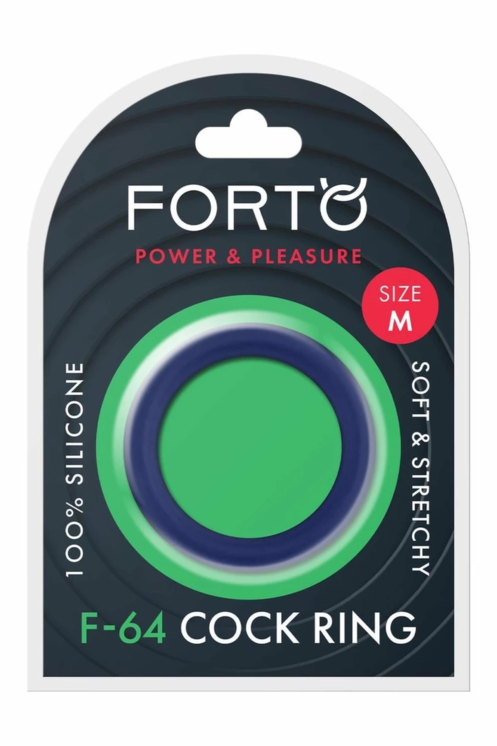 FORTO F-64 Pierścień silikonowy 45mm Medium Wide Blue elastyczny, szeroki niebieski
