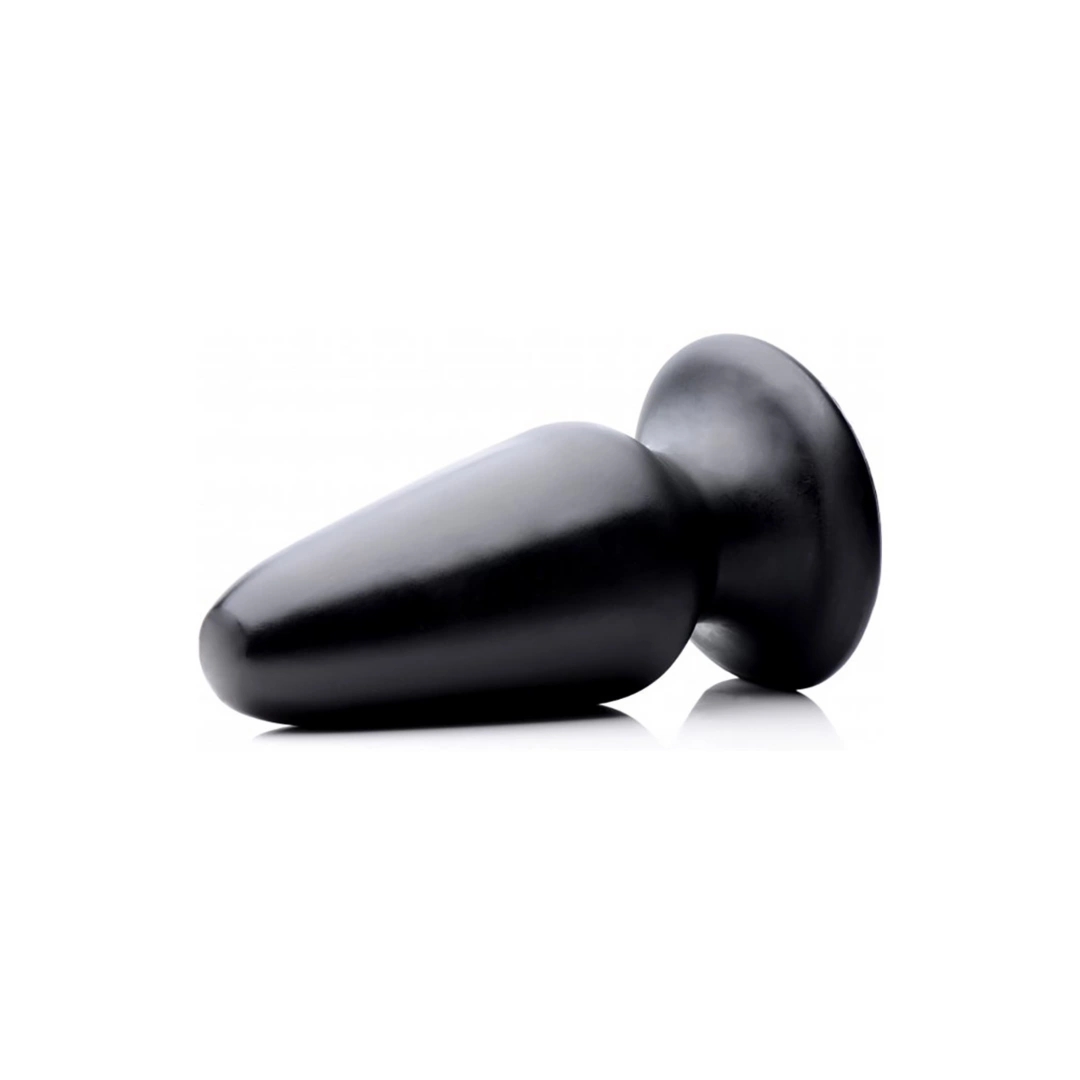 XR Brands Master Series Plug XXXL duży model anatomiczny, czarny TPR 24 cm