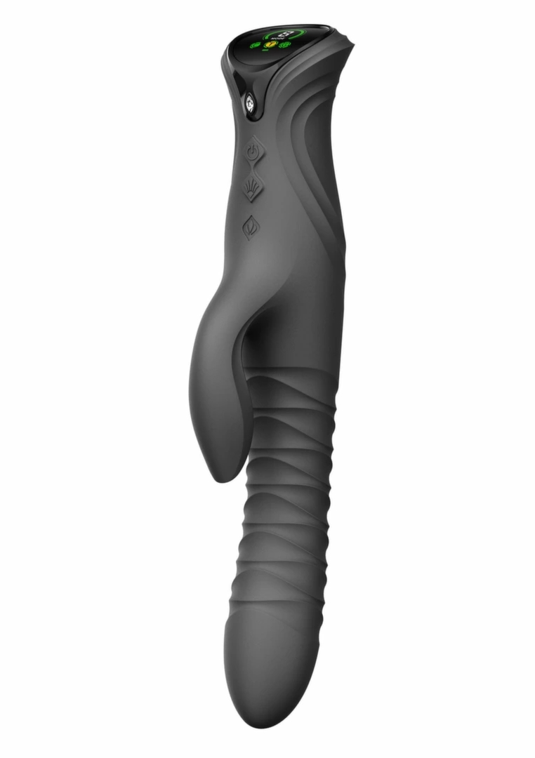 ZALO Mose 2 Rabbit Thruster z podgrzewaniem, wyświetlacz LED, PowerThrust, fioletowy