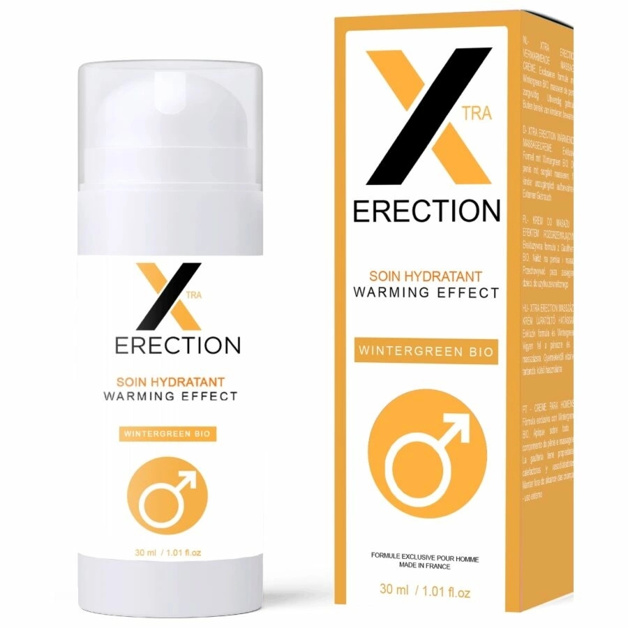 RUF X Erection krem intymny rozgrzewający 40 ml – pielęgnacja, efekt ciepła