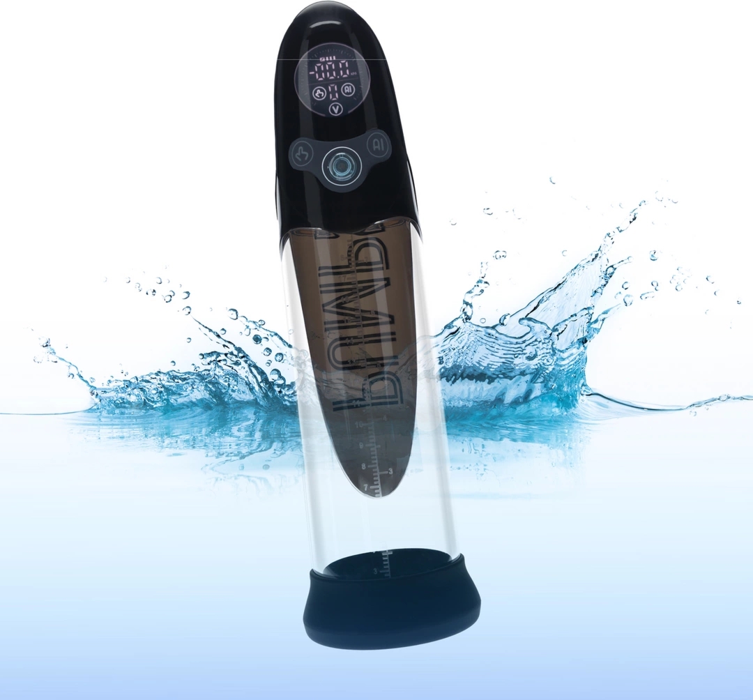 Aqua-Pro AI Submersible Automatyczna Pompa Intymna Czarna – silikonowa, wodoodporna