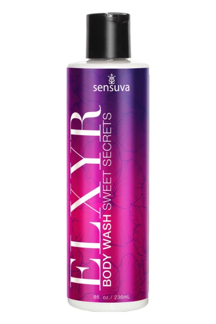 Sensuva Body Wash Sweet Secrets żel pod prysznic 236ml – granat, figa, kokos, plumeria