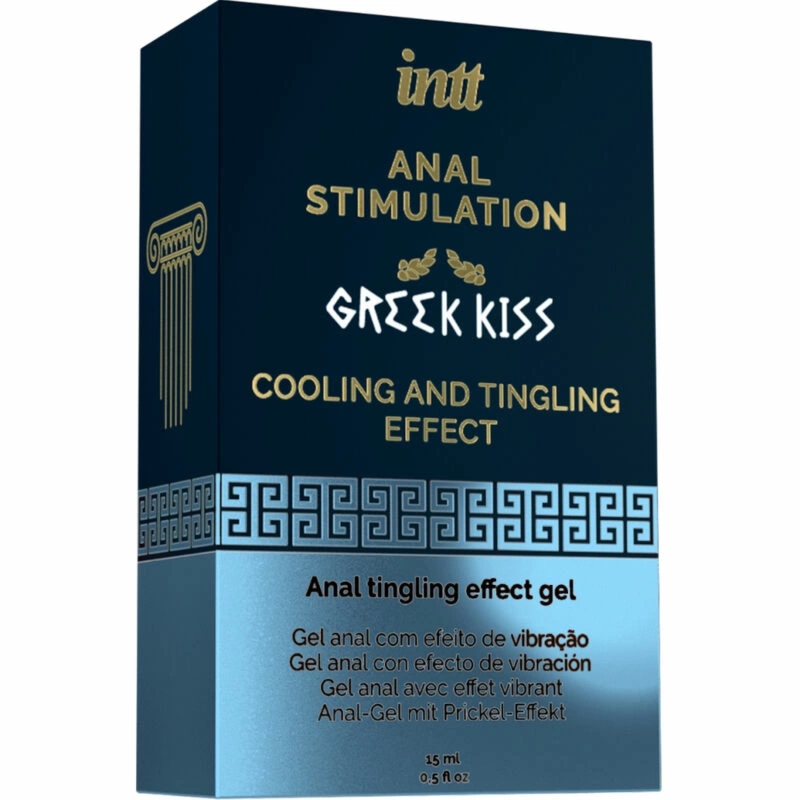 INTT Greek Kiss żel stymulująco-chłodzący miętowy 15 ml airless – pielęgnacja intymna