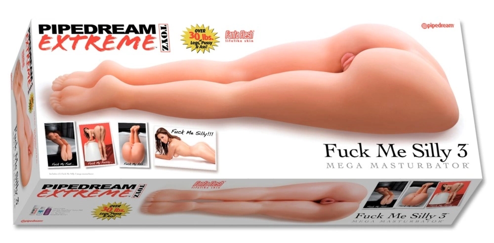 Pipedream PET model intymny z długimi nogami i systemem dwukanałowym 109 cm, TPR