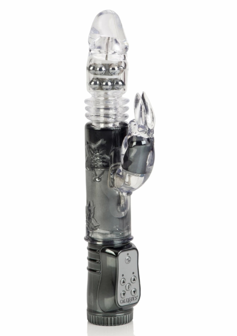 Jack Rabbit Thrusting Orgasm model z 8 trybami ruchu i wibracji, podwójny silnik