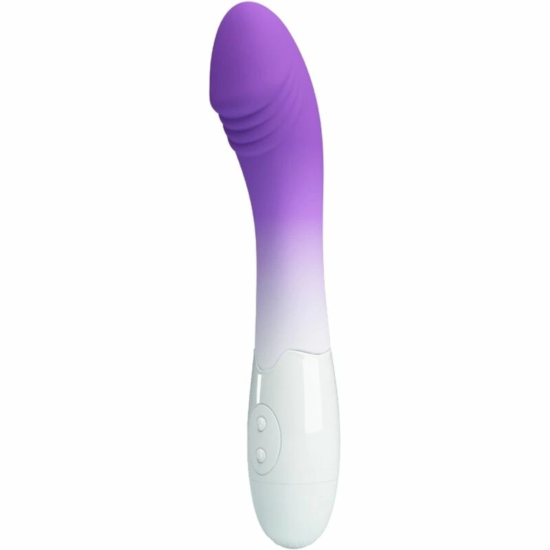 Pretty Love Elemental G-Spot Violet – wibrator 30 trybów, silikon medyczny, zakrzywiony, fioletowy