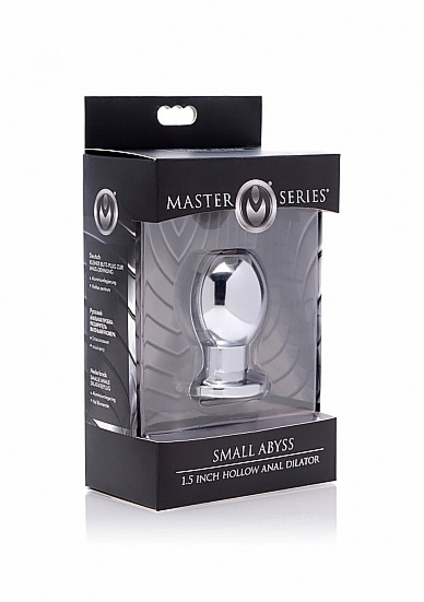 Korek analny z otworem rozszerzacz analny - AF924-SMALL - Small Abyss 1.5 Inch Hollow Anal Dilator