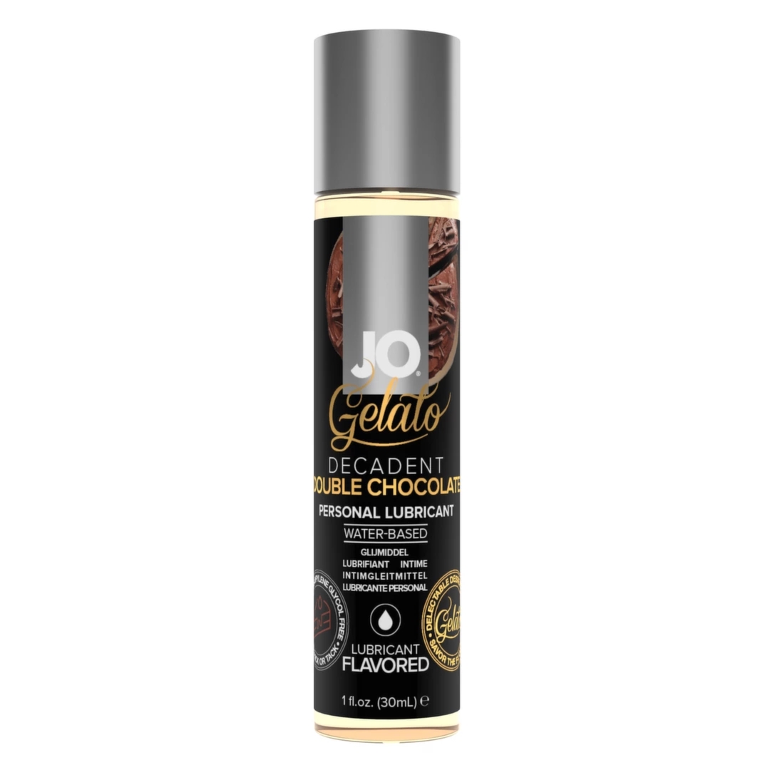 System JO H2O Gelato Double Chocolate – lubrykant wodny o aromacie czekolady, 30 ml