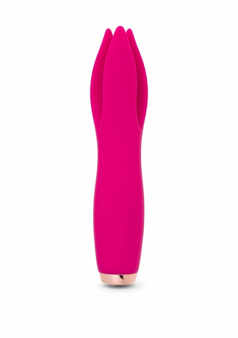 Tulip Multi-Play Vibrator silikonowy, 4 silniki, 10 prędkości, wodoodporny, anatomiczny