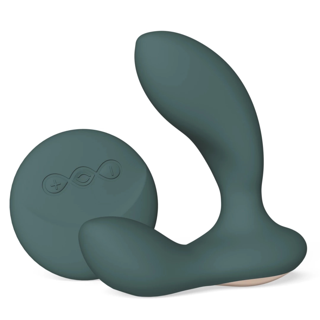 LELO Hugo 2 Remote zielony – masażer zdalny, silikonowy, wydłużona bateria