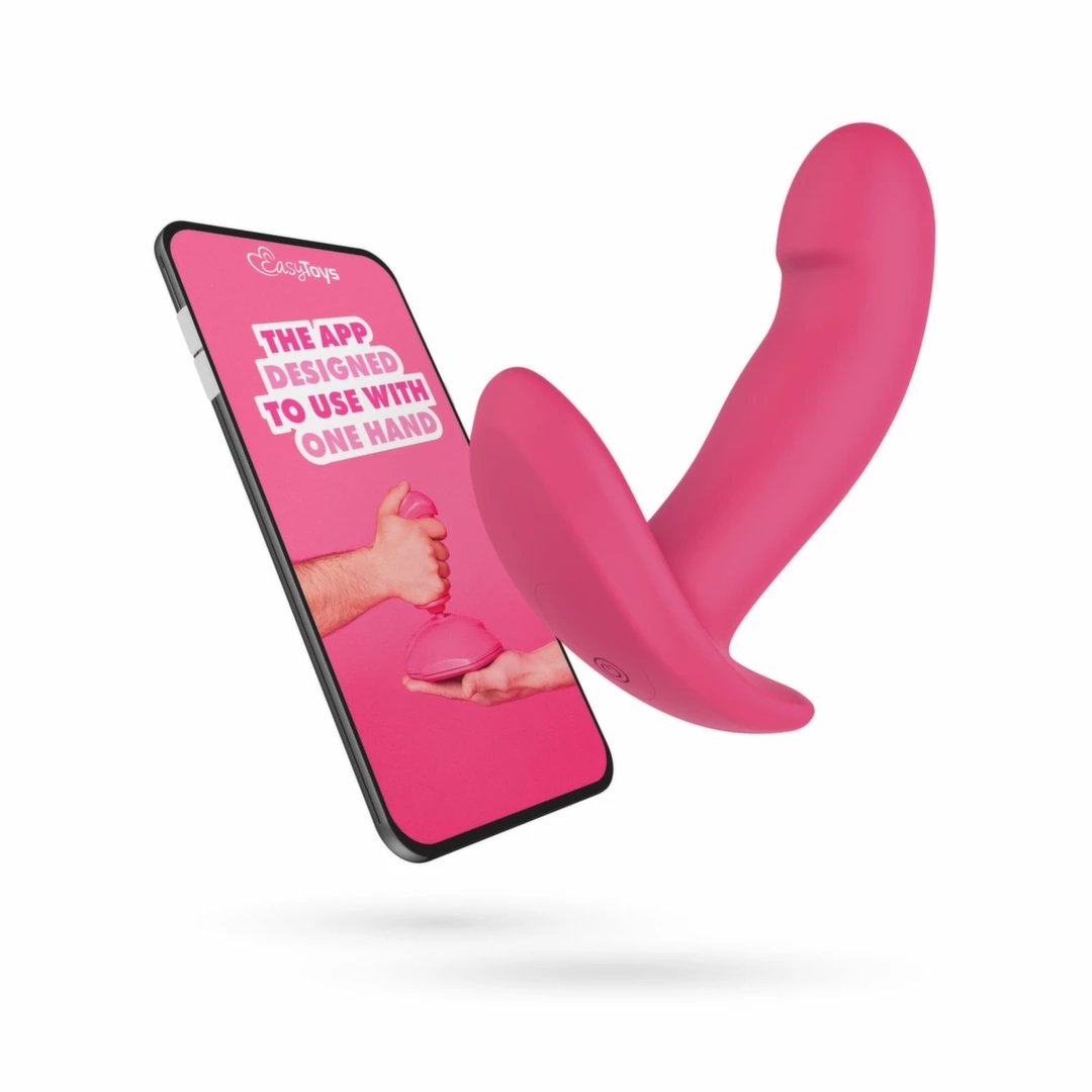EasyConnect Ivy – intymny masażer sterowany aplikacją, fioletowy, 9 programów, silikon medyczny
