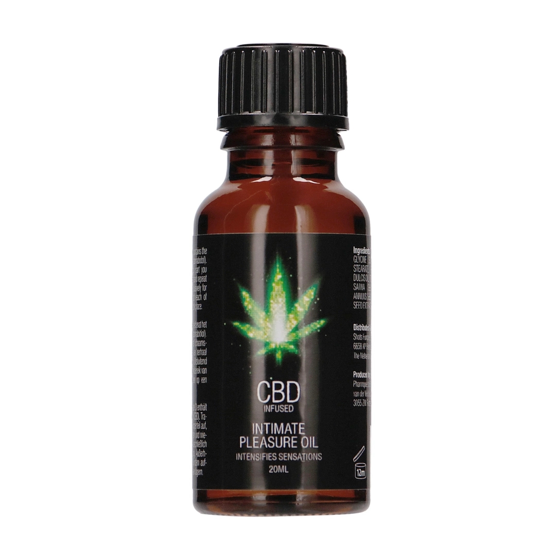 PharmQuests CBD Intimate Oil 20ml – naturalny olejek konopny do pielęgnacji wrażliwej skóry