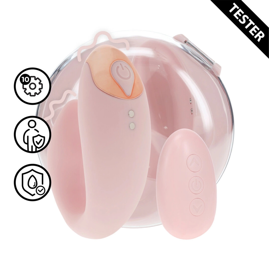 Daydream Compact G-Spot Vibrator z pilotem różowy tester Loveline – kompaktowy model 10 trybów