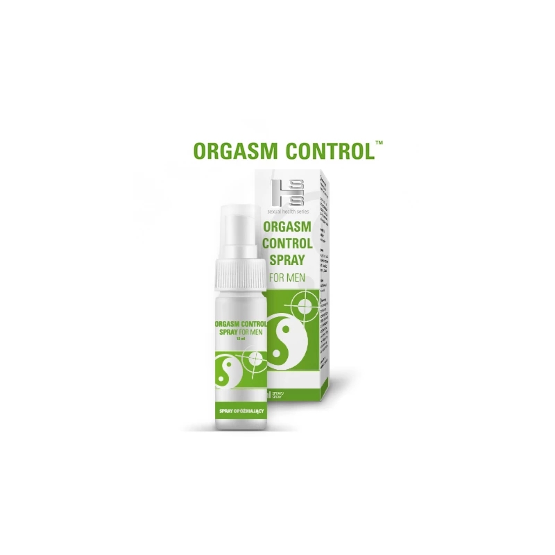 SHS Orgasm Control Spray 15 ml – pielęgnacyjny spray z naturalnymi ekstraktami mięty, dziurawca i owsa