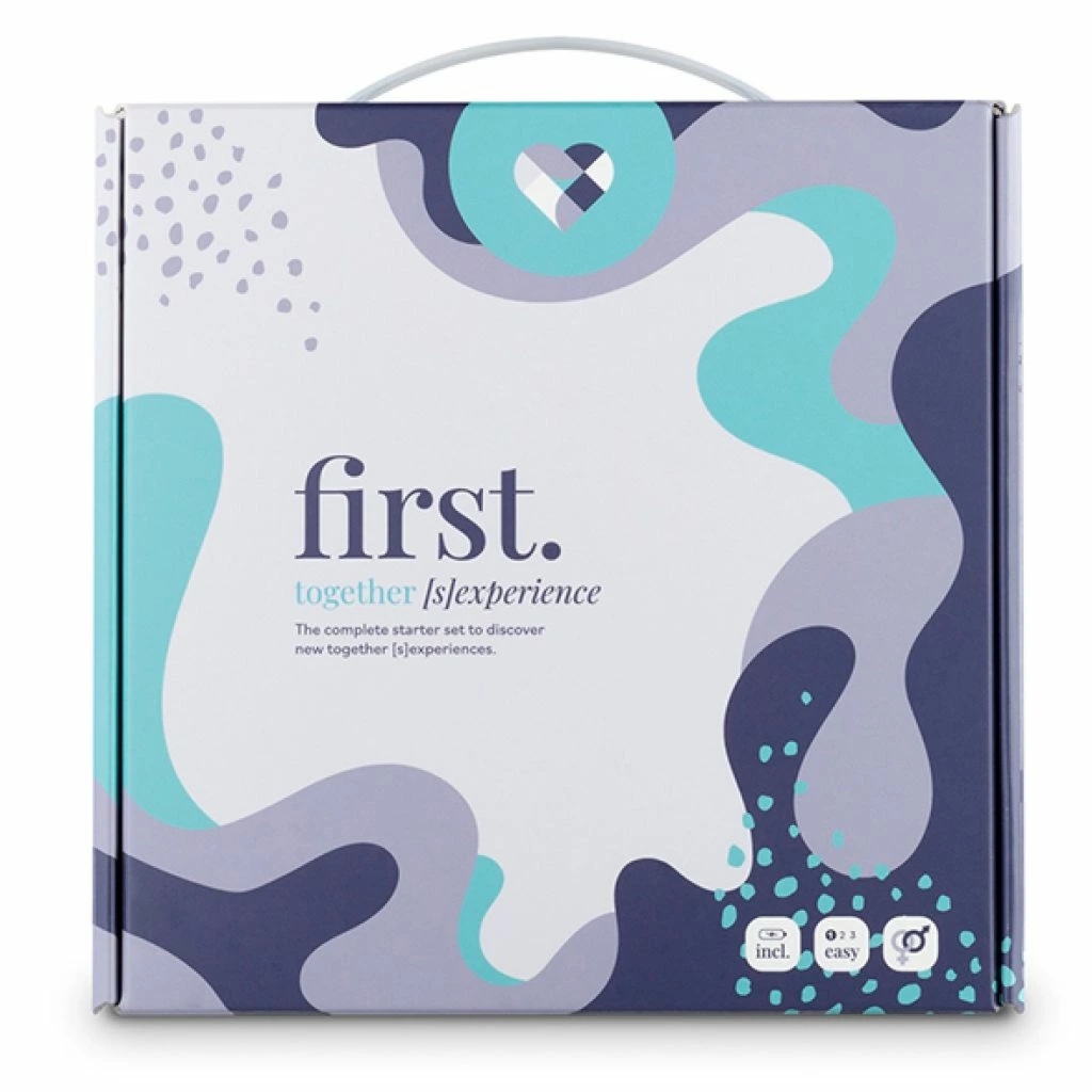 First. Together Experience Starter Set S – Kompletny zestaw akcesoriów dla par, 8 elementów