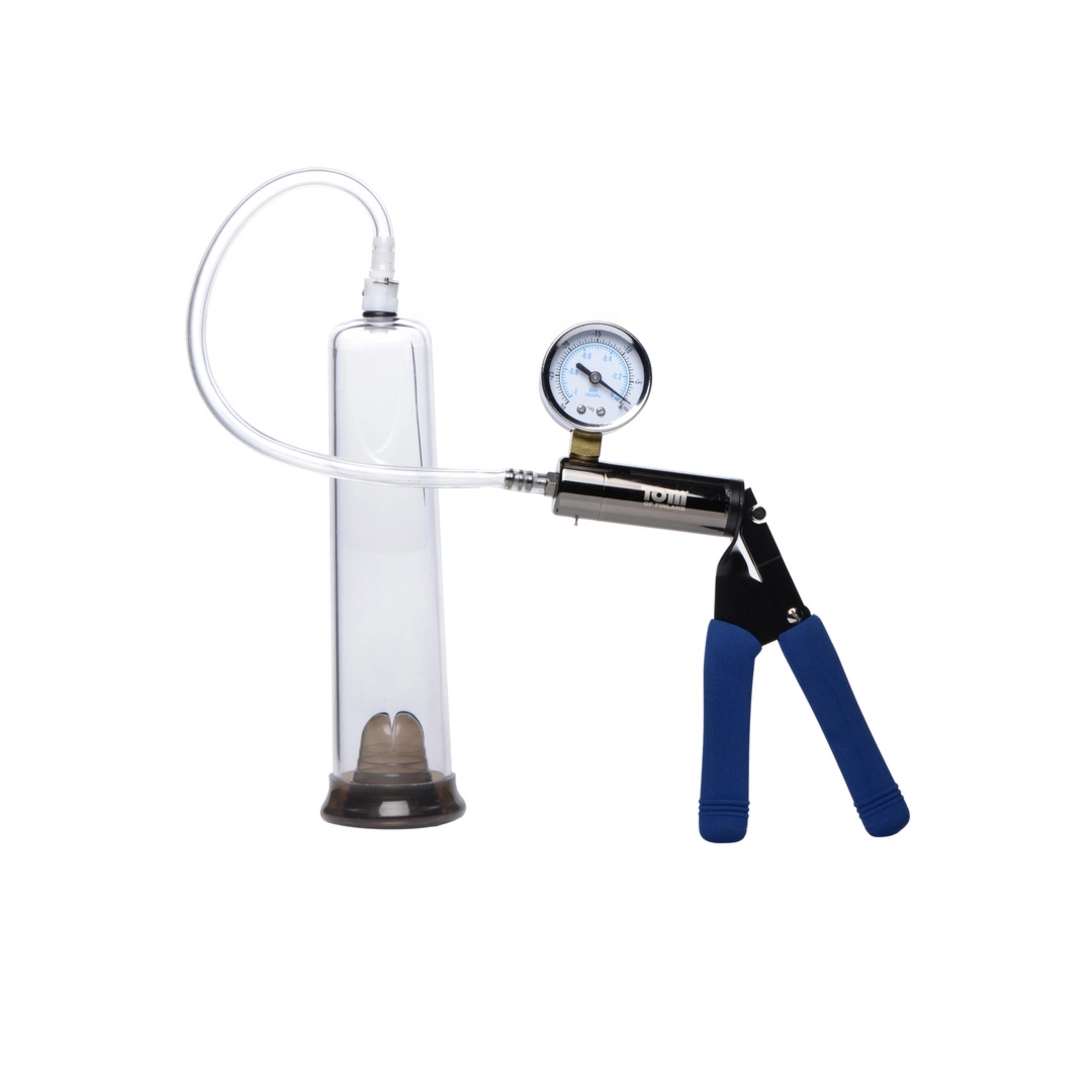 XR Brands Tom of Finland – System próżniowy z manometrem, cylinder 24 cm