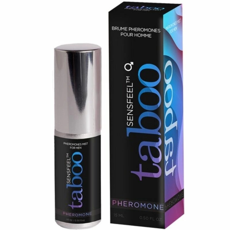 TABOO Pheromone For Him 15 ml – mgiełka wzmacniająca atrakcyjność, Sensfeel, neutralny zapach