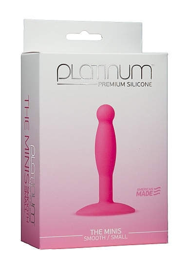 SILIKONOWA ZATYCZKA ANALNA S - RÓŻOWA 0103-41-BX - The Minis - Smooth - Pink - S