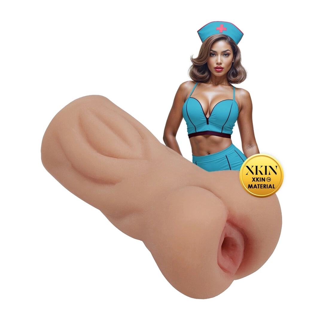 Career Girls Naughty Nurse Trixie Nightshift TPE maszyna intymna 130g, tan, XKIN