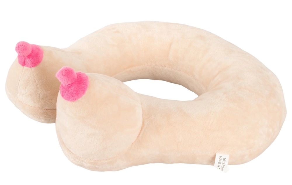 You2Toys poduszka na szyję anatomiczna pluszowa, 100% poliester, ozdobne detale