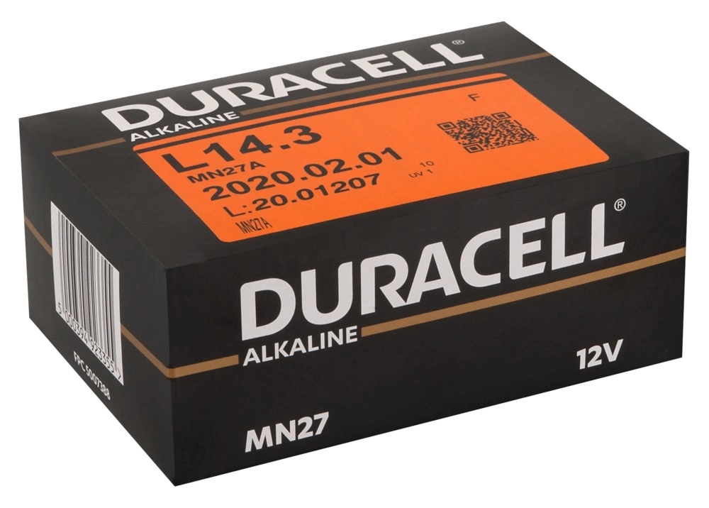 Duracell 27A Bateria alkaliczna 12V 10 sztuk – długotrwała moc, ochrona przed wyciekami