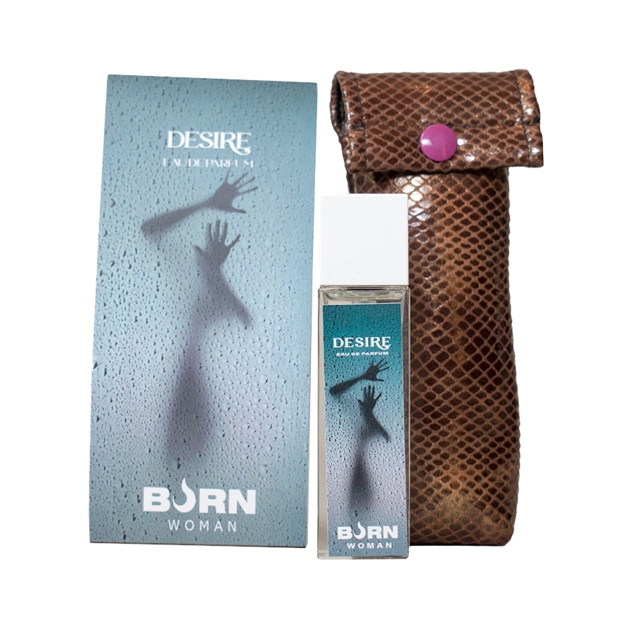 Burn Desire perfumy damskie 20 ml, kompaktowy flakon, kwiatowo-drzewny aromat