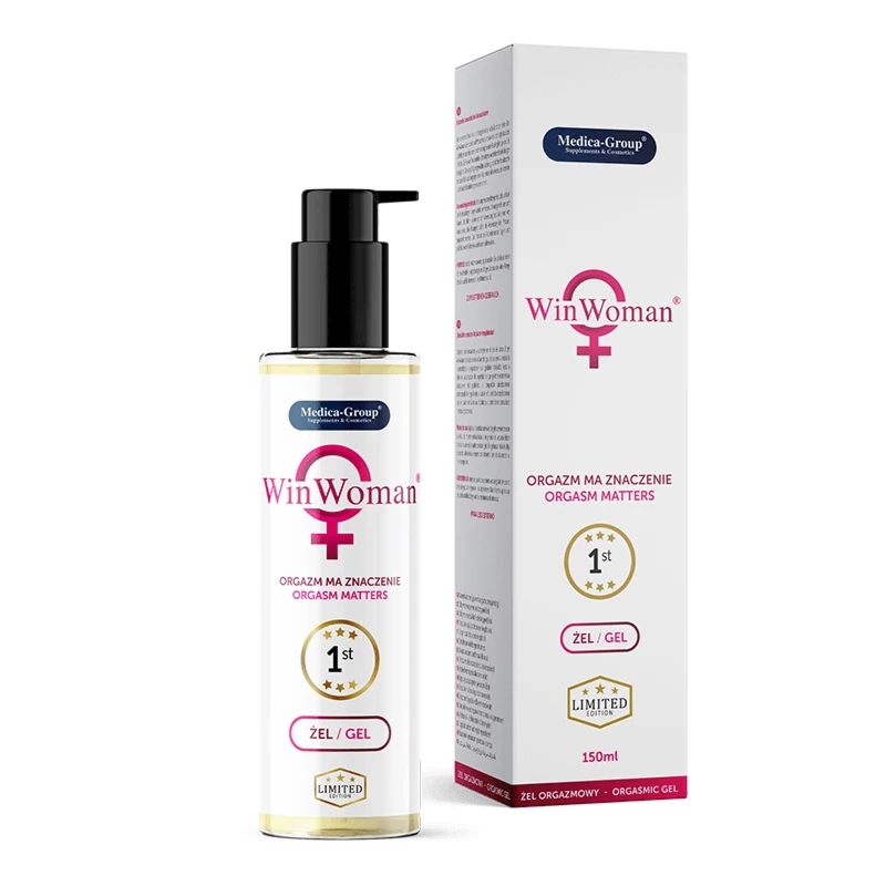 Medica-Group Winwoman żel dla kobiet, ekstrakt z guarany, pielęgnacja intymna, 150 ml