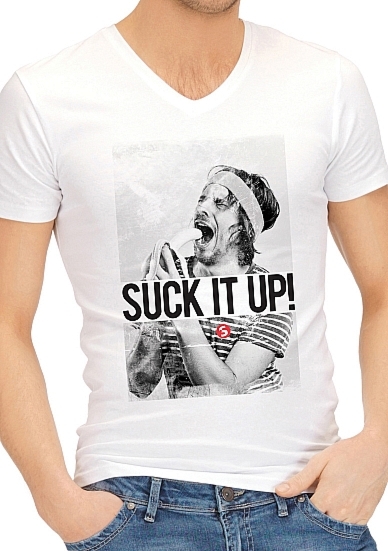 ZABAWNA KOSZULKA męska Suck It Up - Funny Shirts - Suck It Up - S-M-L-XL-2XL