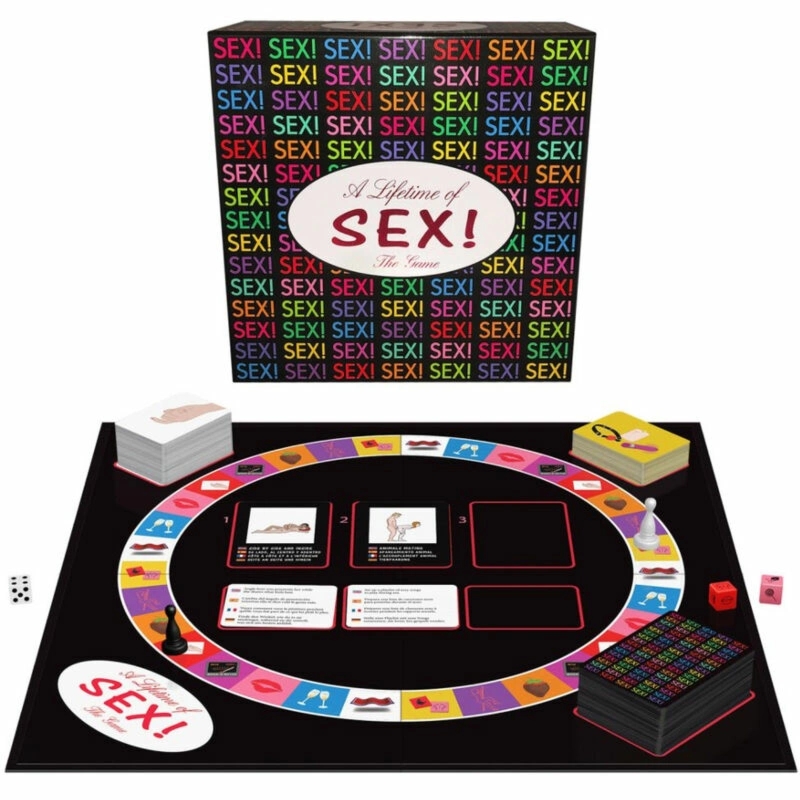 Kheper Games A Lifetime of Sex – Gra planszowa dla par, wielojęzyczna, 258 kart