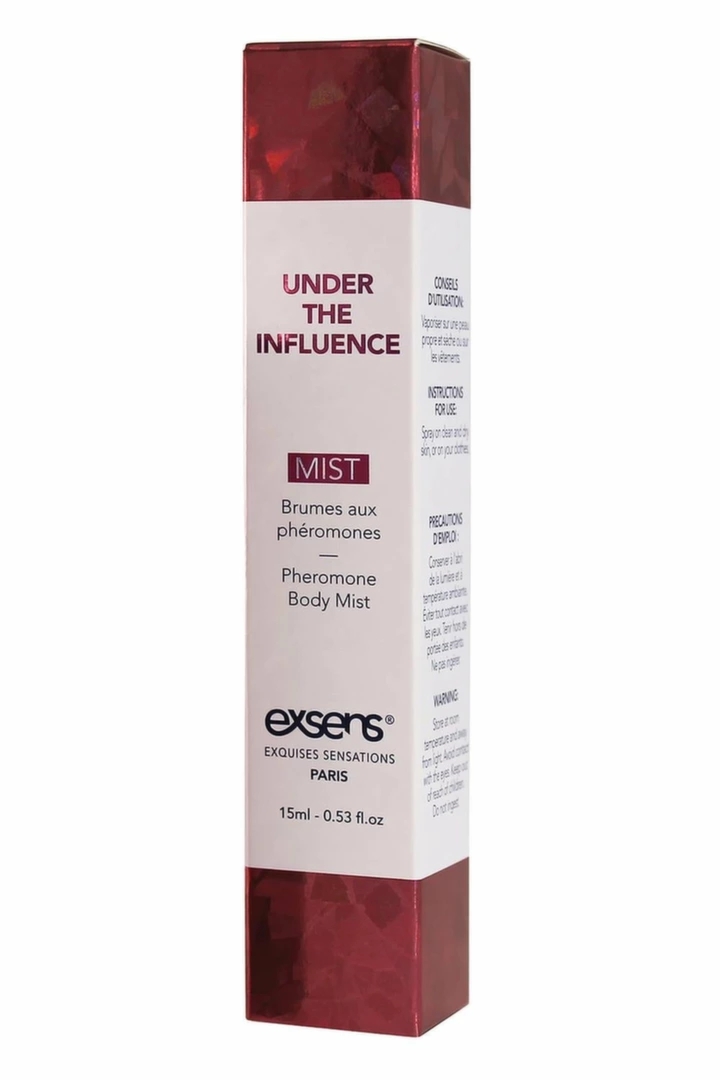 EXSENS Mist Under The Influence 15ml – mgiełka zapachowa z osmopheriną, róża i wanilia