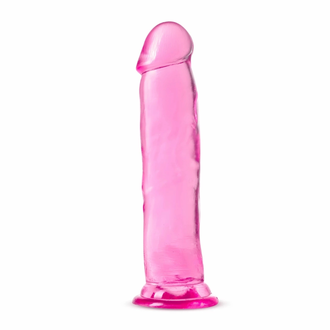 Blush Novelties B Yours Plus Thrill 'n Drill Pink – model z przyssawką, TPE, ręczne wykonanie