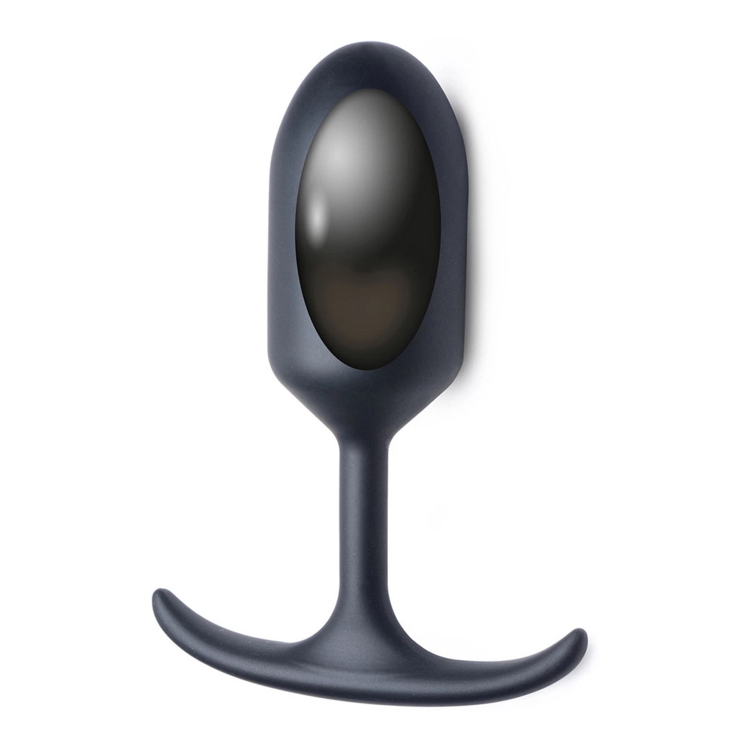 XR Brands Heavy Hitter – Duży silikonowy korek z obciążeniem, model Comfort Plug, 12,4 cm